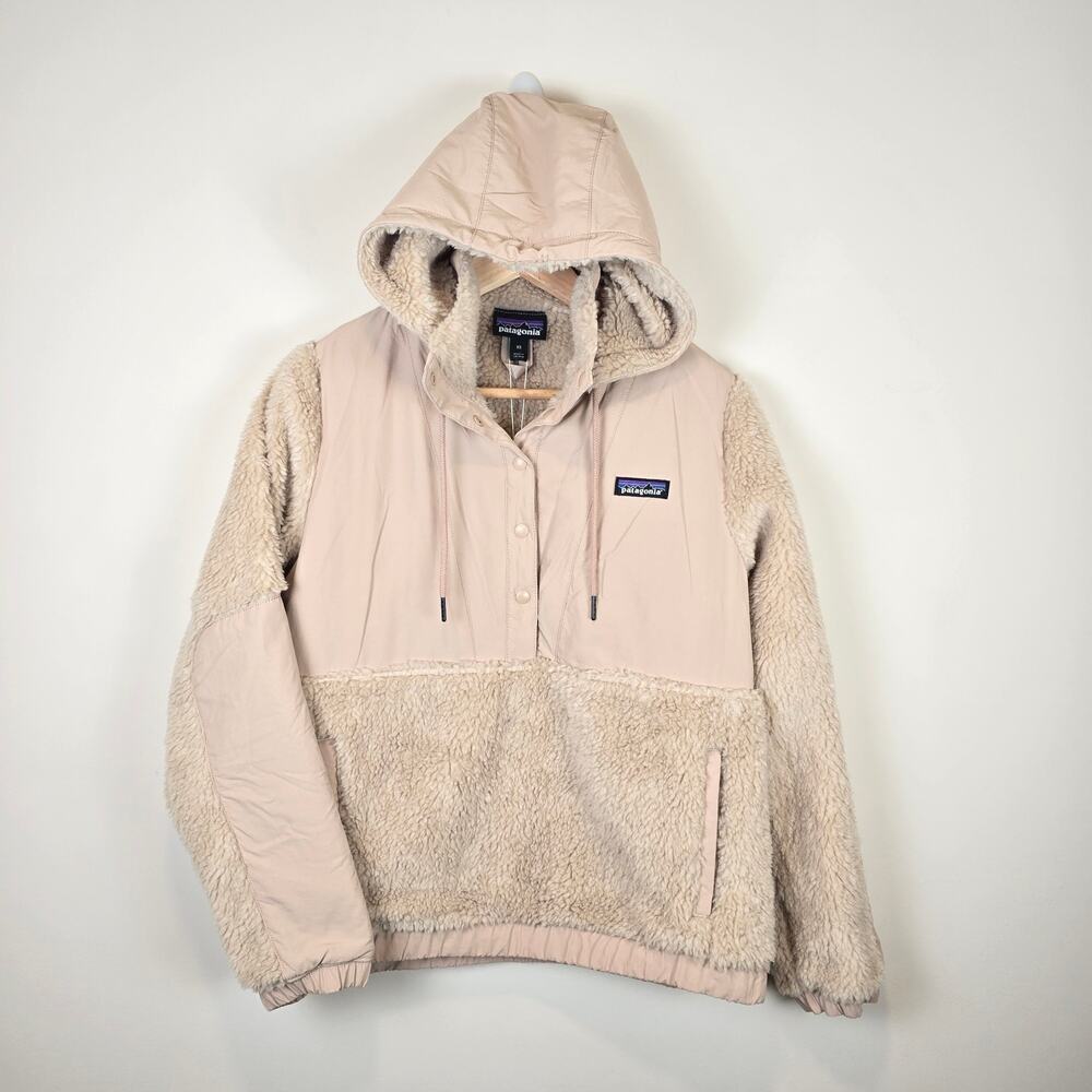 NWT Patagonia Womens Shelled Retro-X Pullover Size XS Shroom Taupe Hoodie